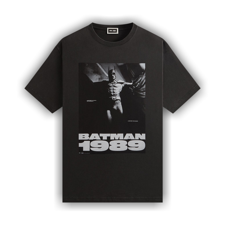 Buy Kith x Batman 1989 Justice Vintage Tee 'Black' - KHM032772 001
