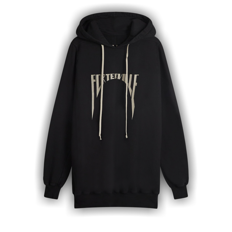 パーカー・フーディ RICK OWENS Porterville Embroidered Hoodie in Dust/Pearl RICK OWENS Porterville Embroidered Hoodie in Dust/Pearl – MARAIS