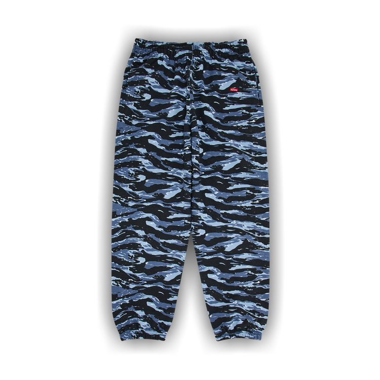 Buy Supreme Small Box Sweatpant 'Blue Tiger Camo' - FW24P33 Buy Supreme Small Box Sweatpant 'Blue Tiger Camo' - FW24P33