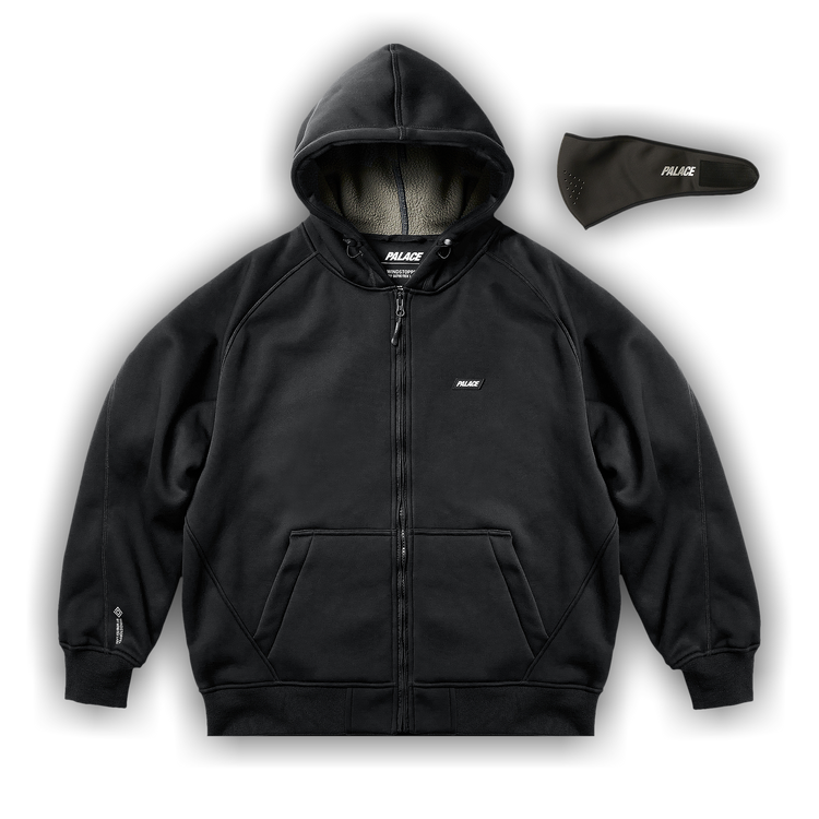 トップス PALACE SHATTER ZIP HOOD BLACK palace 1726818979-palace-winter-2024-