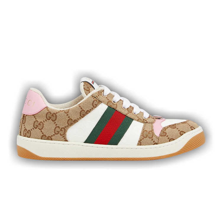 スニーカー GUCCI Woman Sneakers Beige 817276FAD3U 9750 Buy Gucci Wmns Screener Sneaker 'Beige Pink' - 817276 FAD3U