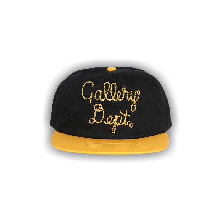 Buy Gallery Dept. Collector Cap 'Black/Gold Yellow' - GDC
