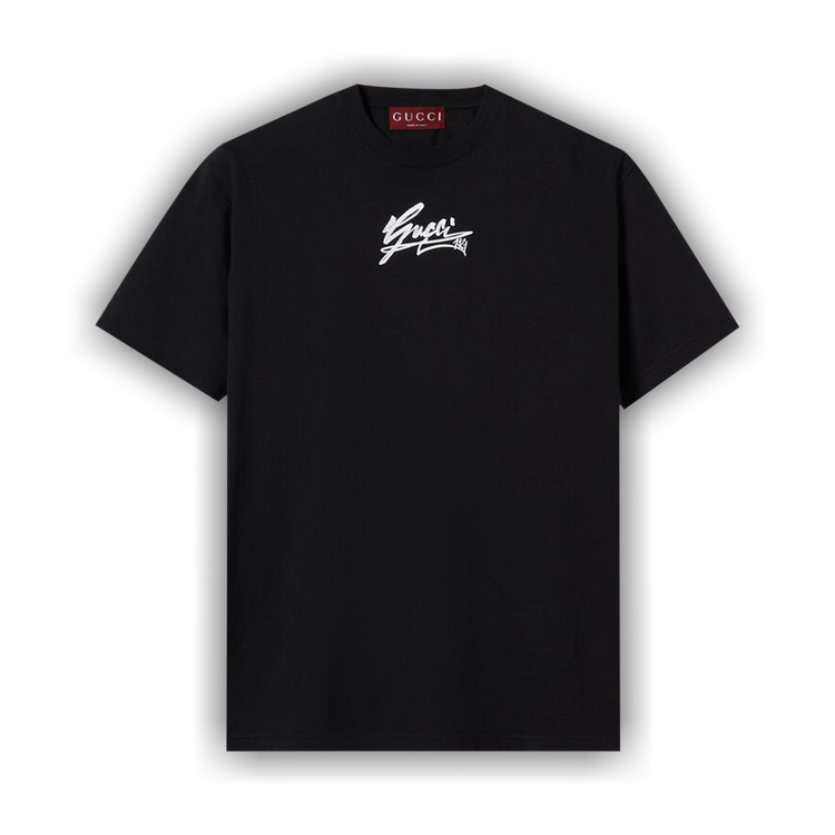 Buy Gucci Jersey T-Shirt 'Black' - 796395 XJGQT 1152 | GOAT