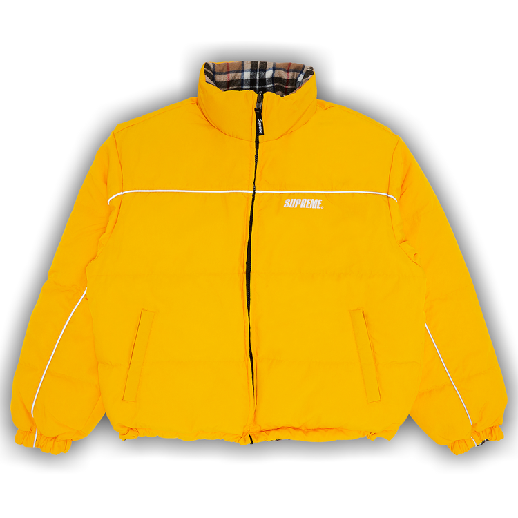 Buy Supreme Reversible Puffer Jacket Yellow FW24J108 YELLOW GOAT