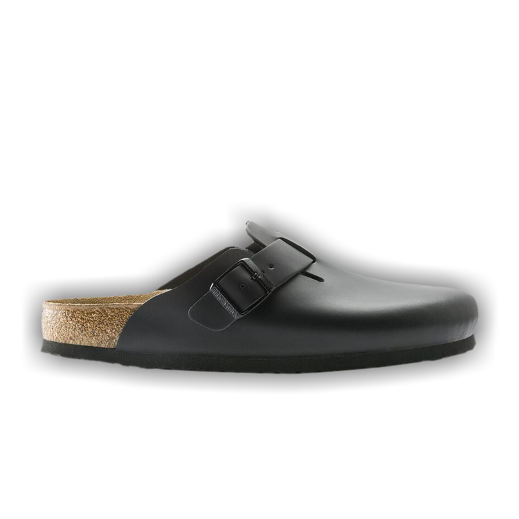 Buy Birkenstock Boston Narrow 'Black' - 0060193 | GOAT