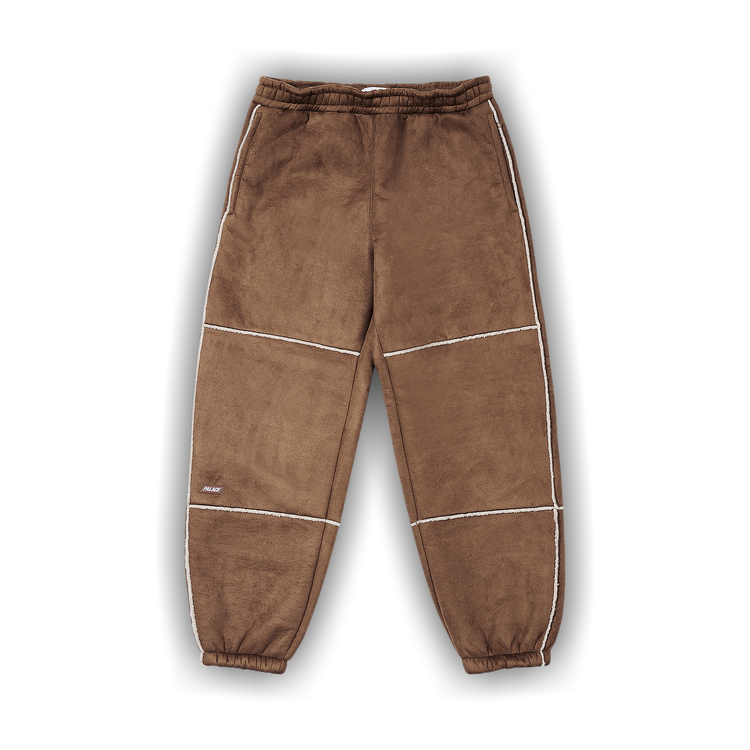 Buy Palace Sherpa Faux Suede Jogger 'Caked Brown' - P27JG072 | GOAT
