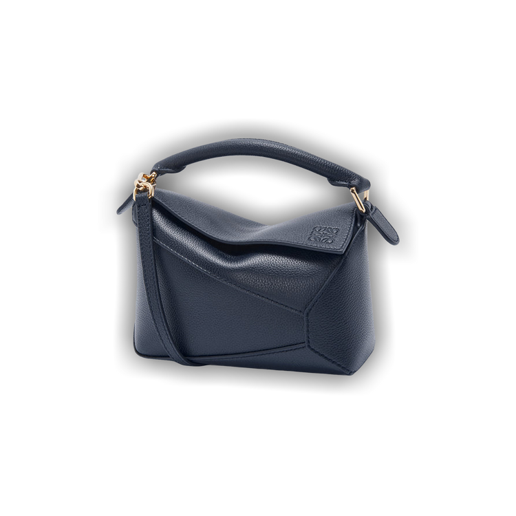 Buy Loewe Puzzle Edge Mini Bag 'Deep Navy' - A510P88X41 5544