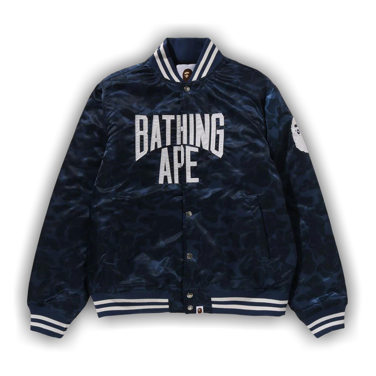 A Bathing Ape ネイビー ナイロンジャケット L 90～00s A BATHING APE/Nylon Jacket/初期/三角タグ/M/ASNKA/ナイロン