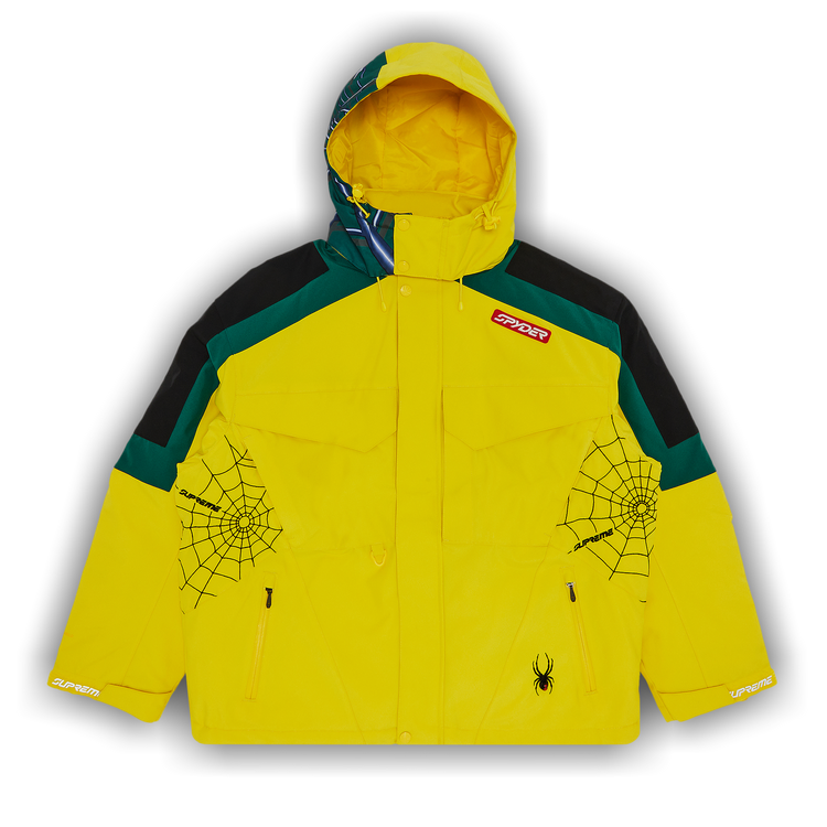Buy Supreme x Spyder Technical Jacket 'Yellow' - FW24J49