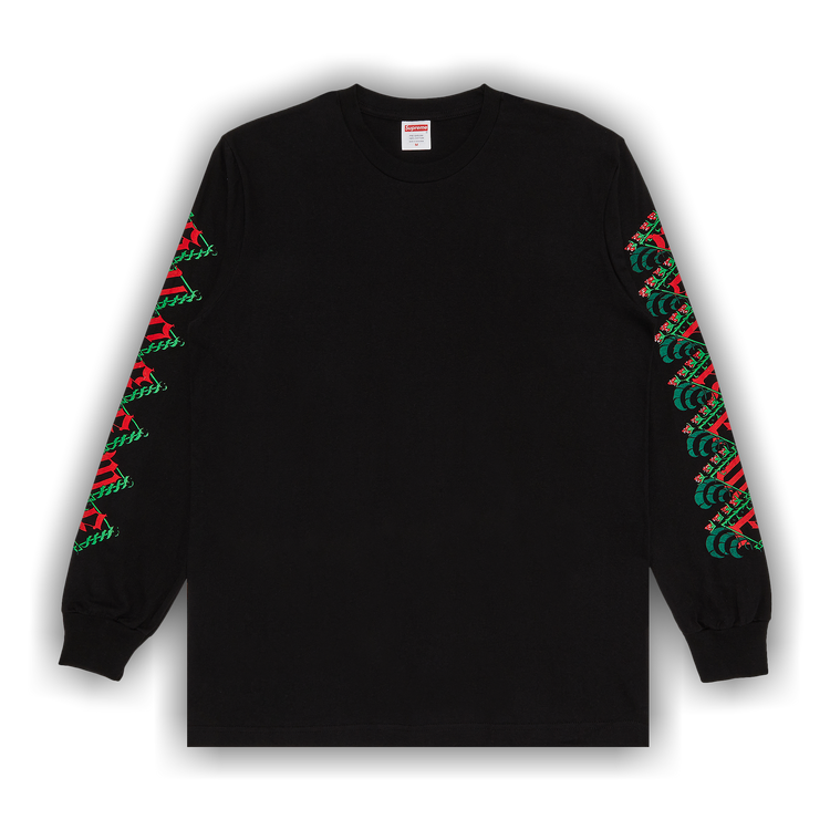 【Supreme】Strawberries L/S T-Shirt★Light Purple★24FW★ Supreme Strawberries L/S Tee Light Purple Men's - US