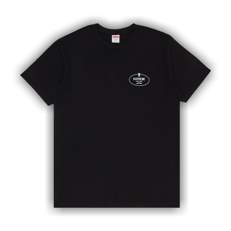 Buy Supreme Crest Tee 'Black' - FW24T66 BLACK | GOAT