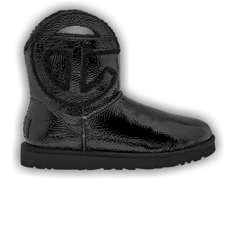 Buy Telfar x Logo Mini Boot 'Crinkle - Black' - 1155790 BLK