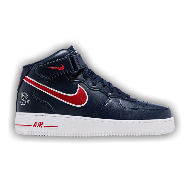 Size 10.0 Wmns Air Force 1 '07 Mid 'Houston Comets Four Peat'