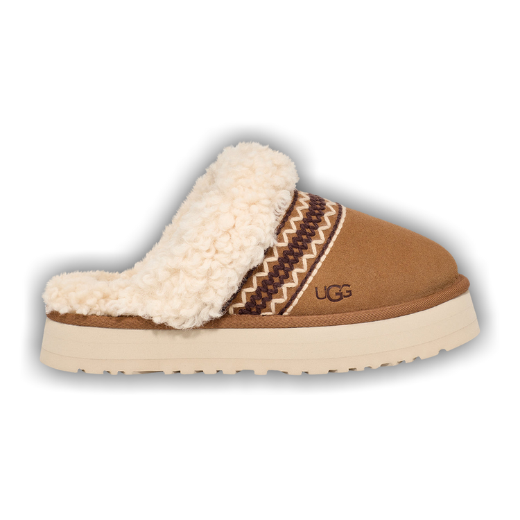 Buy UGG Wmns Disquette Atherson Slipper 'Chestnut' - 1158282 CHE
