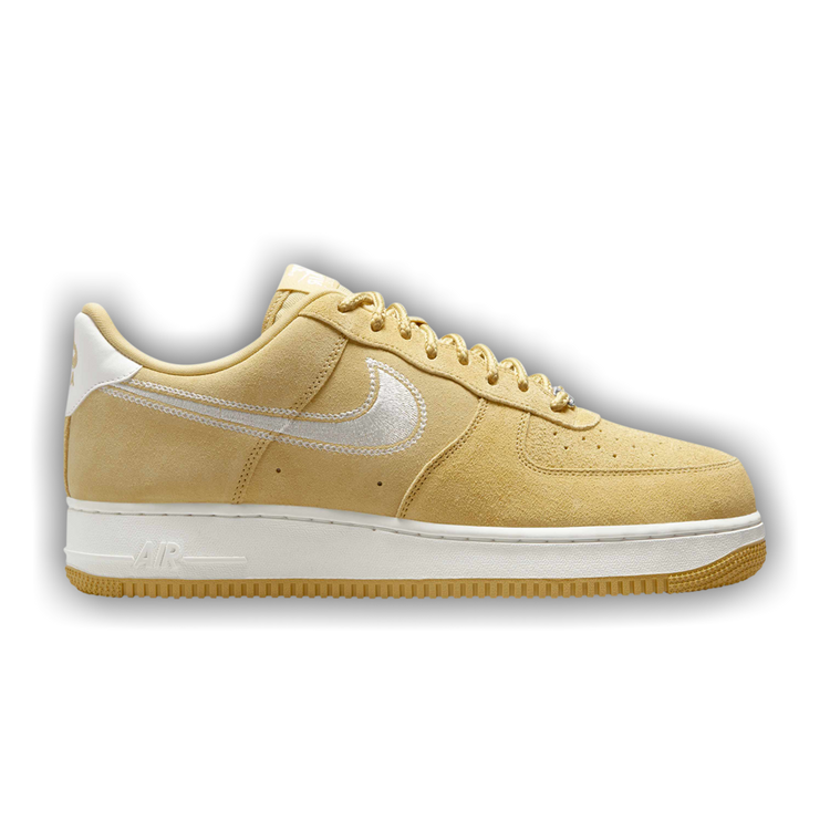 Buy Nike Air Force 1 '07 LV8 'Embroidered Swoosh - Buff Gold