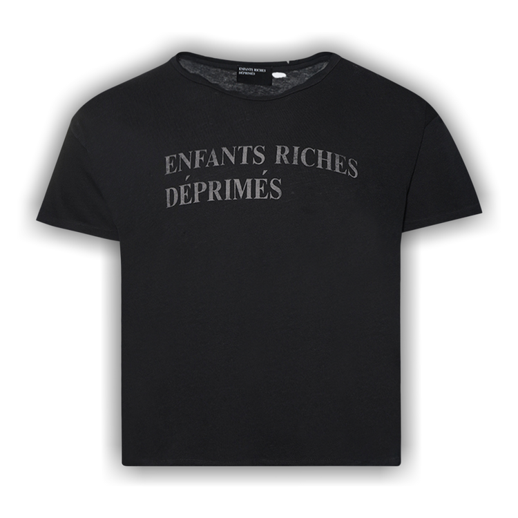 4*4様 確実正規品　ENFANTS RICHES DEPRIMES Tシャツ Buy Enfants Riches Déprimés Classic Logo T-Shirt 'Faded Black
