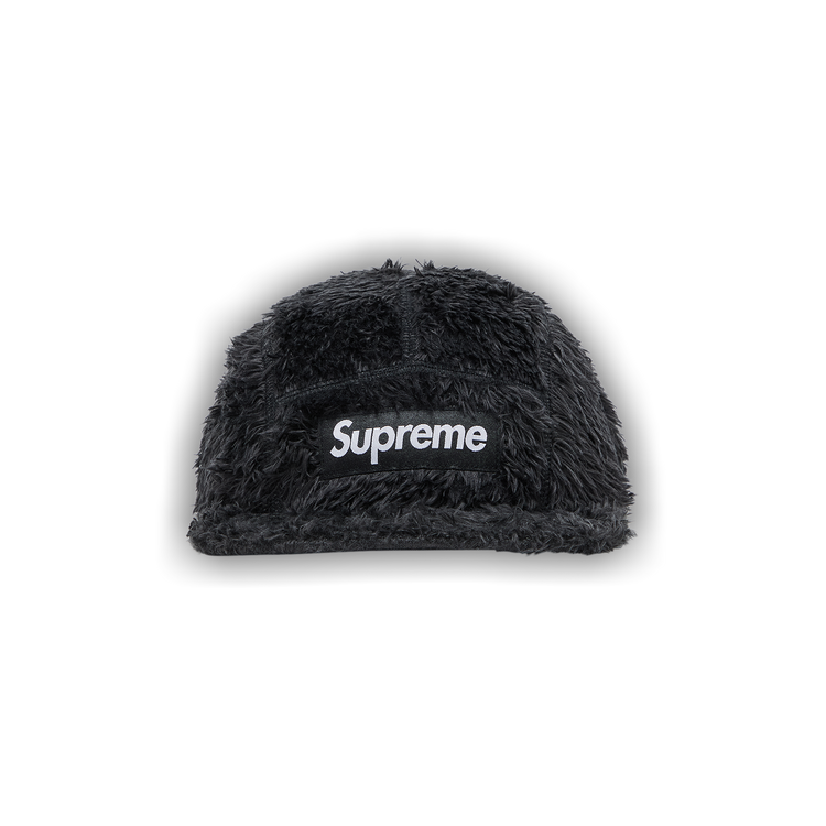 黒 Supreme fuzzy camp cap Supreme Fuzzy Camp Cap Hat Black | eBay