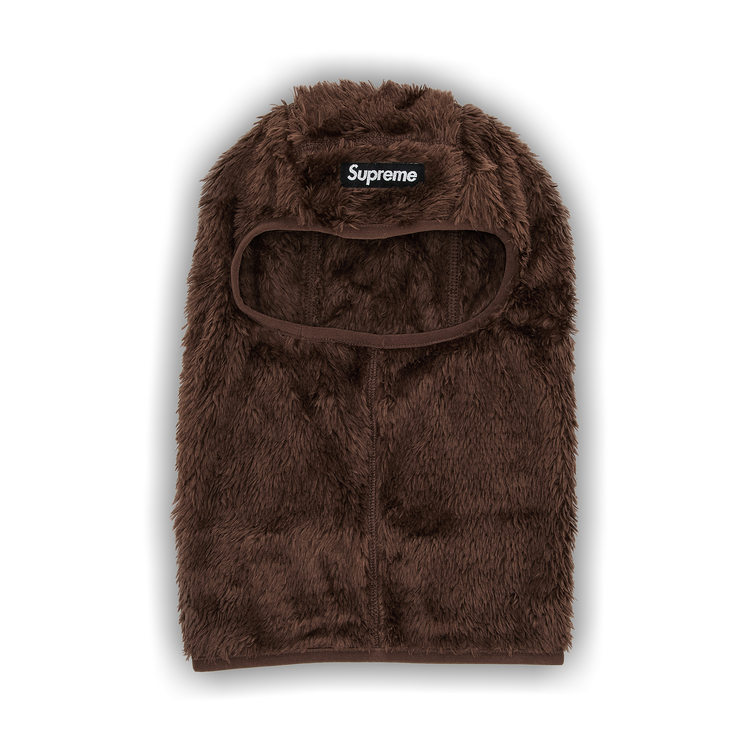 Buy Supreme Fuzzy Balaclava 'Brown' - FW24H76 BROWN | GOAT