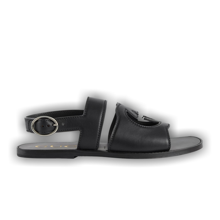 Buy Gucci Sandal 'Interlocking G - Black' - 723627 US000