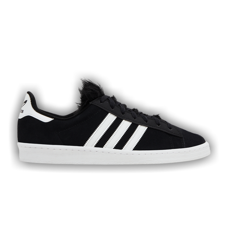 adidas gazelle silver green womens Adidas Campus 80s Jeremy Scott Bones Black Sneakers – único13 main image 1
