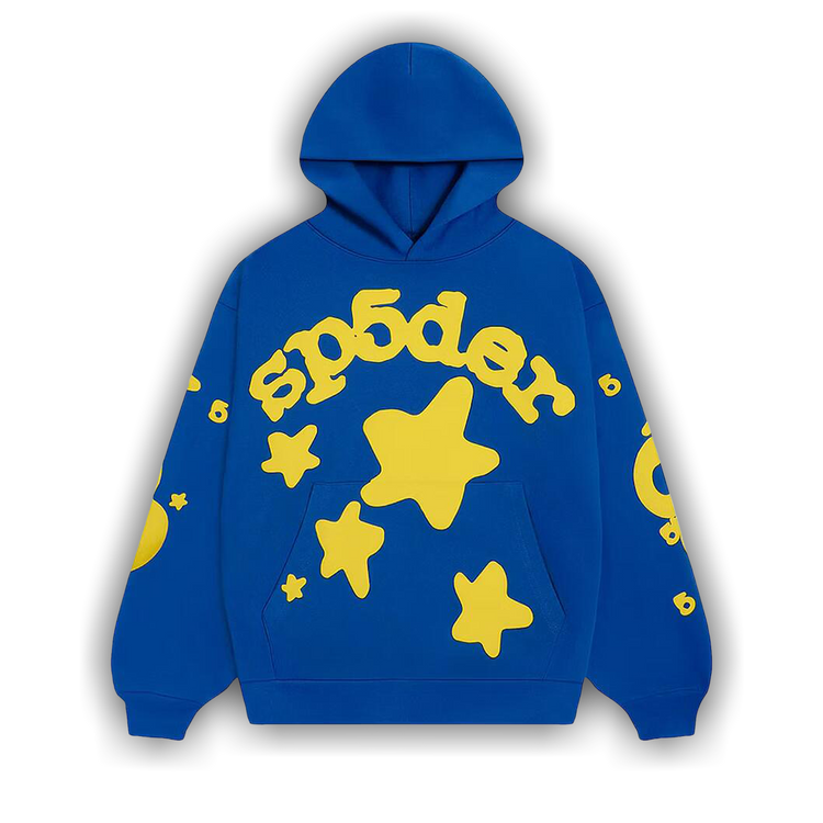 正規品　Sサイズ　SP5DER BELUGA GLAY HOODIE Buy Sp5der Beluga Hoodie 'Blue' - SS90FW24BLU | GOAT