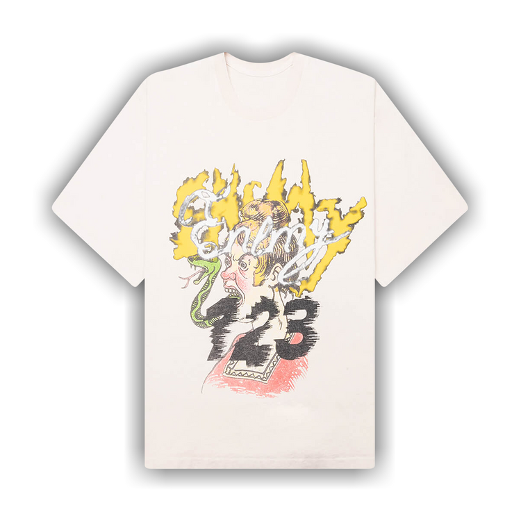Buy RIVINGTON roi Rebis CVA Snake T-Shirt 'Vintage White