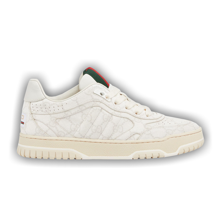 Buy Gucci Wmns Re-Web Sneaker 'GG Canvas - Beige White