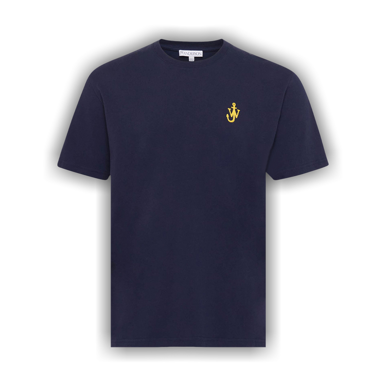 Buy JW Anderson Anchor Embroidery T-Shirt 'Dark Navy