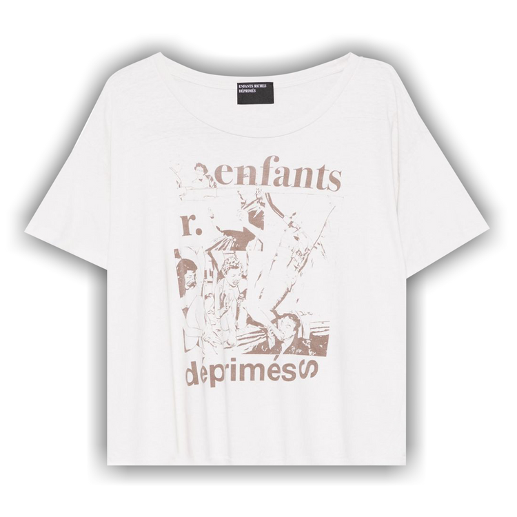Buy Enfants Riches Déprimés Gnaw T-Shirt 'Faded Ivory' - 010 786