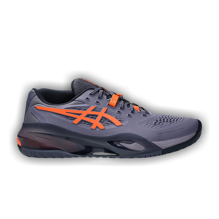 Buy Asics Gel Resolution X 'Greyish Purple Nova Orange' - 1041A481