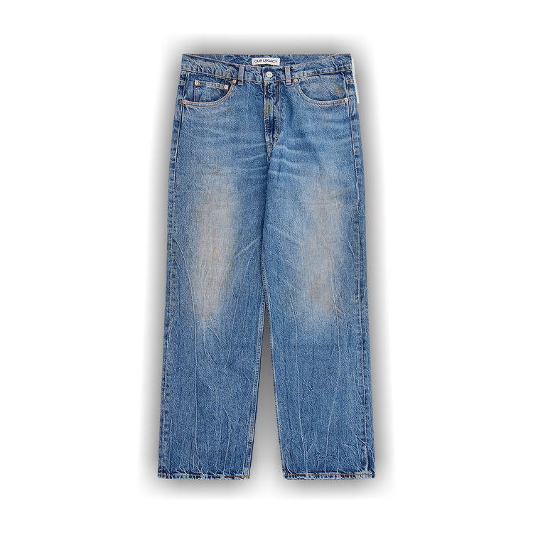 Buy Our Legacy Third Cut Jean 'Blue' - M2255TCD | GOAT