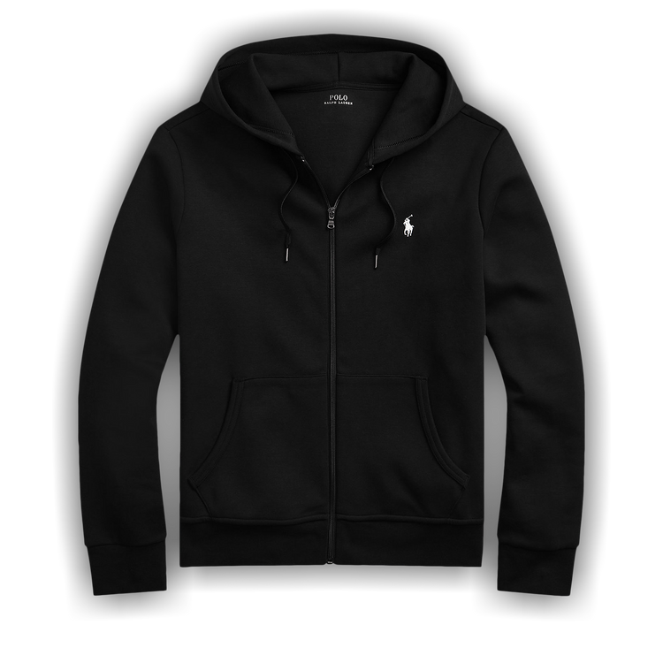 Buy Polo Ralph Lauren Long-Sleeve Full Zip Hoodie 'Black