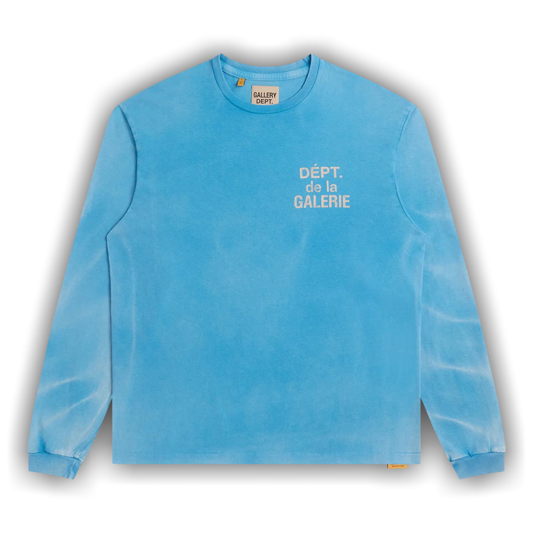 Buy Gallery Dept. French Long-Sleeve Tee 'Cyan' - FLS 60056 CYAN