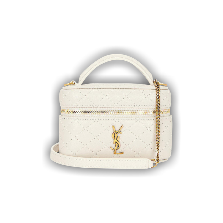 Buy Saint Laurent Micro Gaby Vanity Bag 'Cream Soft' - 819285