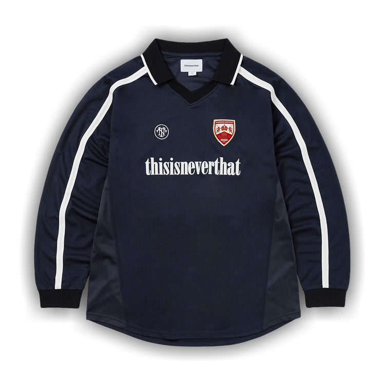 Buy thisisneverthat Soccer Jersey 'Navy' - TN243TTSLT01 NAVY | GOAT