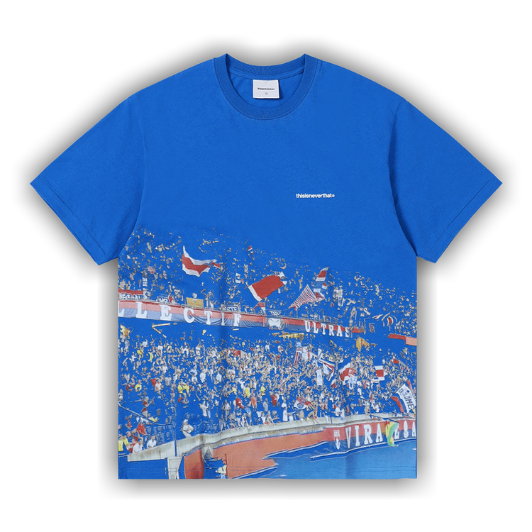★thisisneverthat★ that Village Tee Blue TN251TTSST33BLU THISISNEVERTHAT】 that Village Tee Blue (thisisneverthat/T