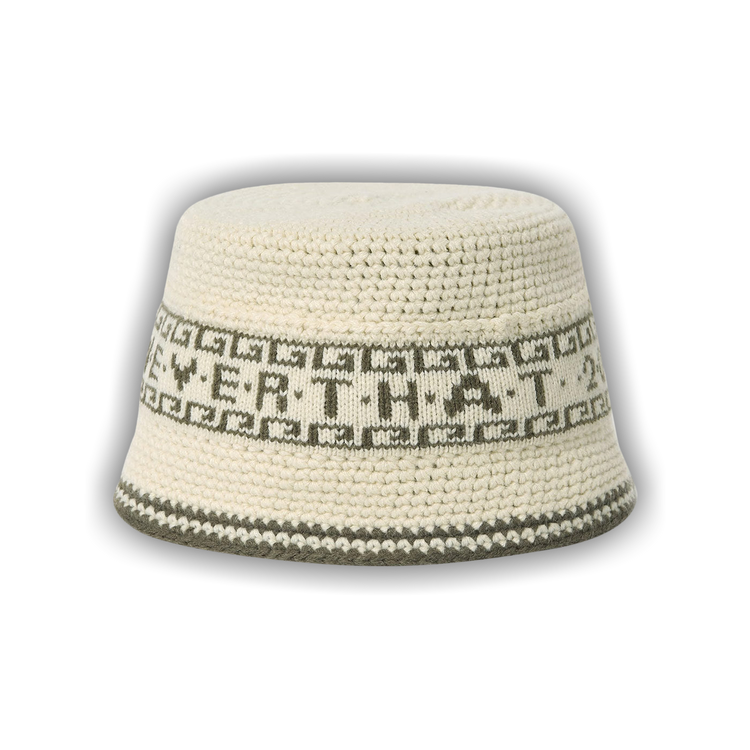 帽子 thisisneverthat Crochet Bucket Hat The Thisisneverthat Crochet Bucket Hat (Beige) is available