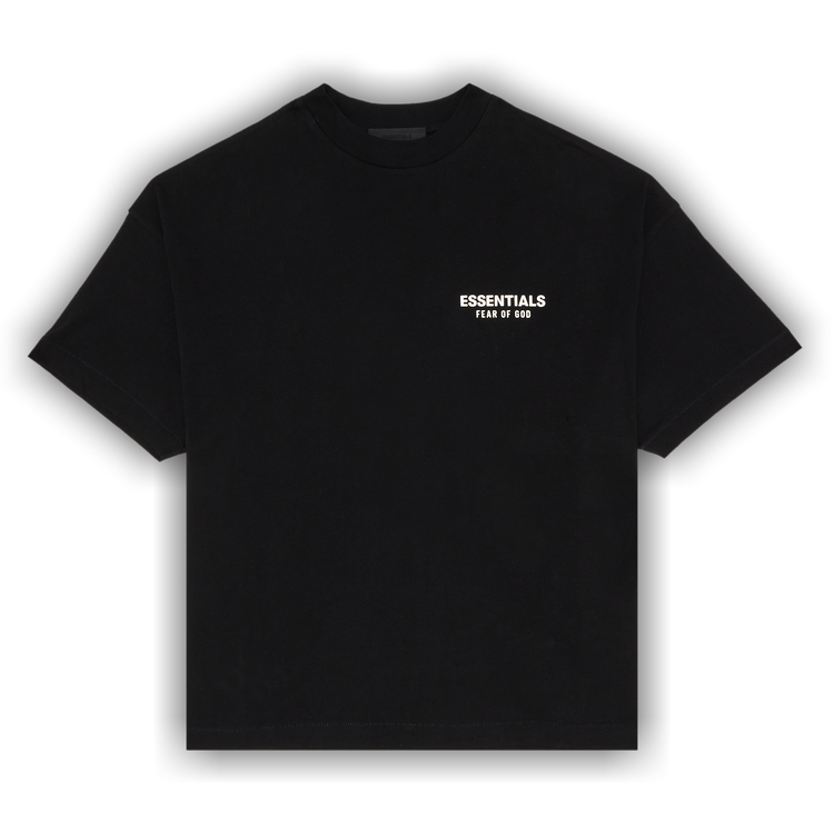 Buy Fear of God Essentials Jersey Crewneck Tee 'Black