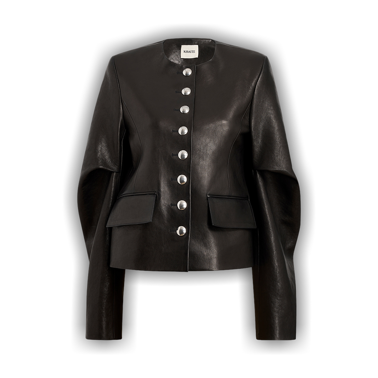 ジャケット KHAITE Women Jackets 6147729 L729 200 Black Buy Khaite Darlman Jacket 'Black' - 6167729 L729 200 | GOAT