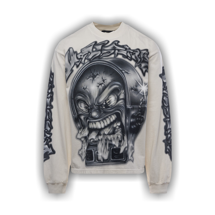 HELLSTAR ☆ MARK Long-Sleeve T-Shirt 長袖Tシャツ Hellstar Mark Longsleeve 'White' – The Attic