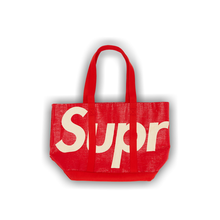Buy Supreme Raffia Tote 'Red' - SS20B18 RED | GOAT