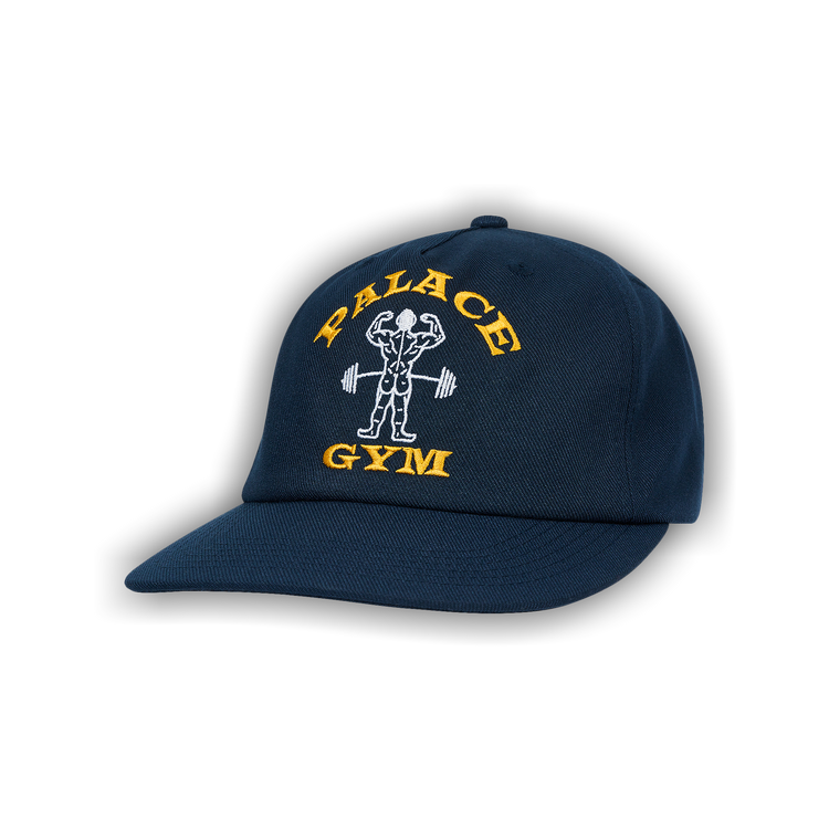 帽子 NAVY PALACE STRONGER FOR LONGER HAT GYM Buy Palace Stronger For Longer Snapback 'Navy' - P28H060 | GOAT