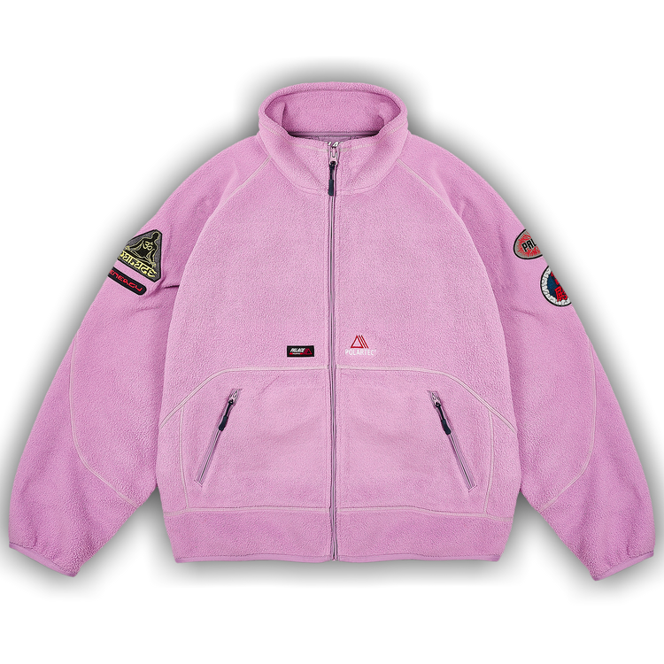 Buy Palace Polartec Full Zip Funnel 'Lilac' - P28JK028 | GOAT