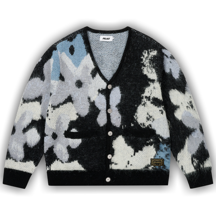 Buy Palace Hairy Flower Knit 'Dark' - P28KW009 | GOAT