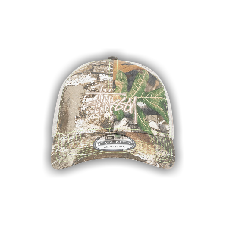 Buy Stussy New Era 9TWENTY Basic Trucker 'Real Tree Edge