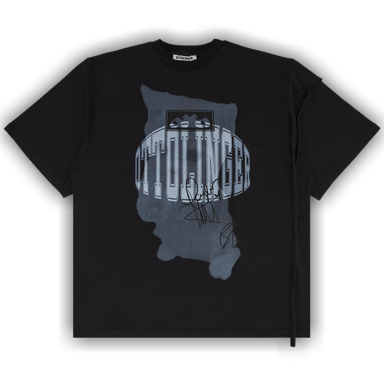 Gray Deconstructed T-shirt by Ottolinger on Sale