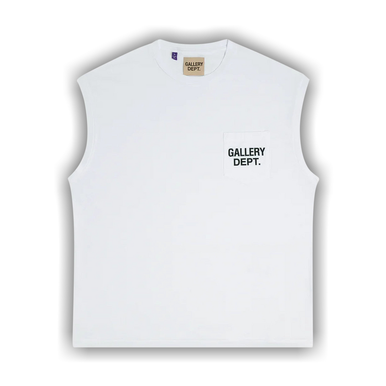 Buy Gallery Dept. Augi Sleeveless Tee 'White' - AST 10004 WHIT