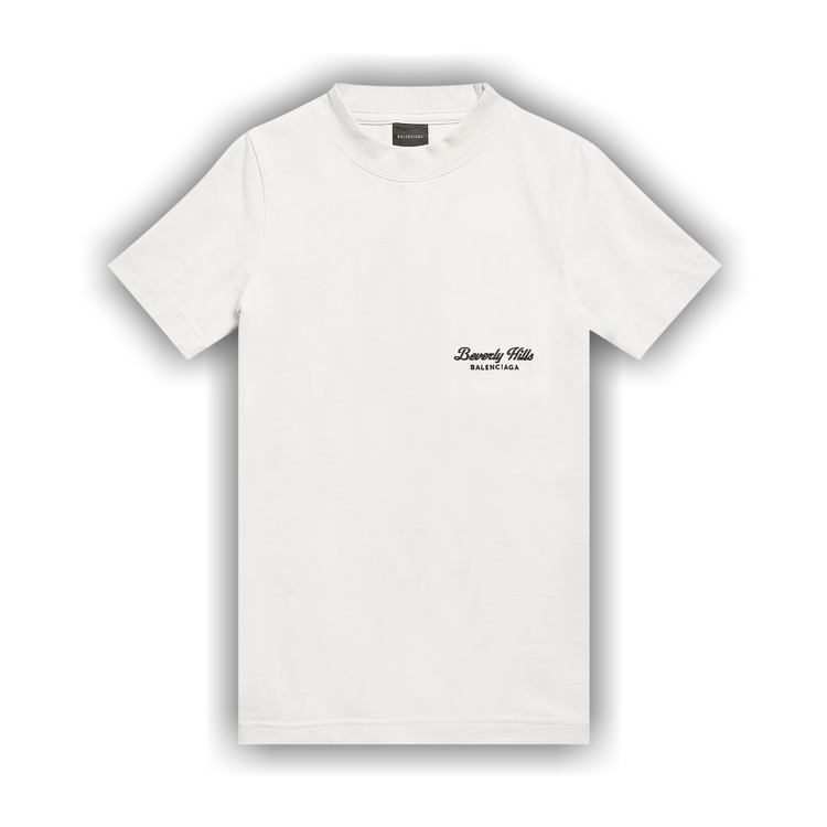 Tシャツ・カットソー BALENCIAGA Woman T-Shirt White 768075TQVS5 3307 Tシャツ・カットソー BALENCIAGA Woman T-Shirt White
