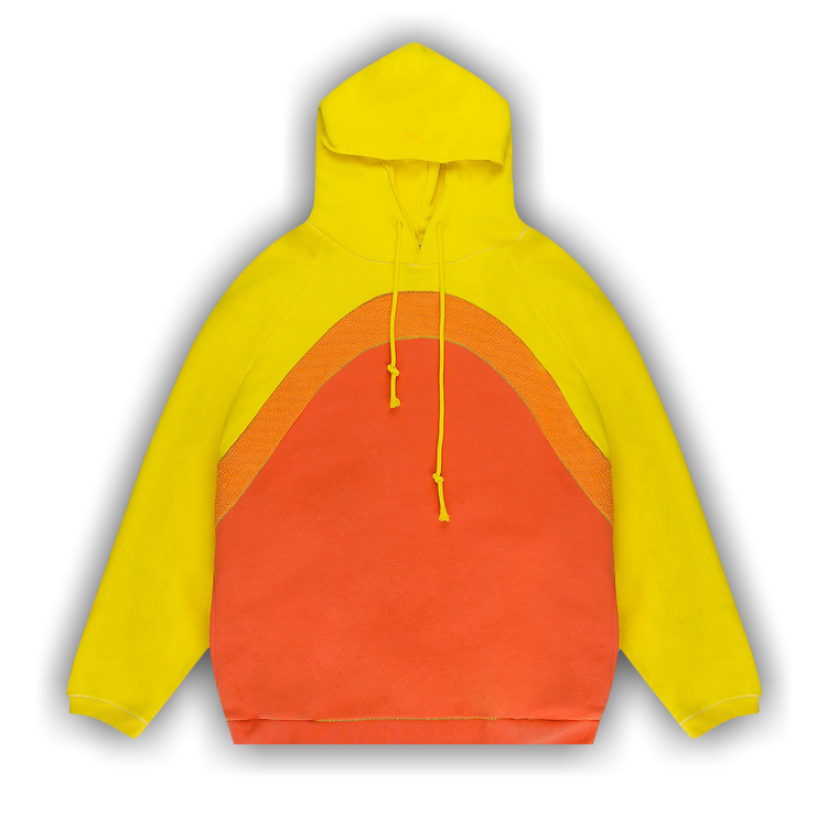 Buy ERL Rainbow Hoodie 'Orange/Yellow' - ERL07T023 2 ORAN | GOAT