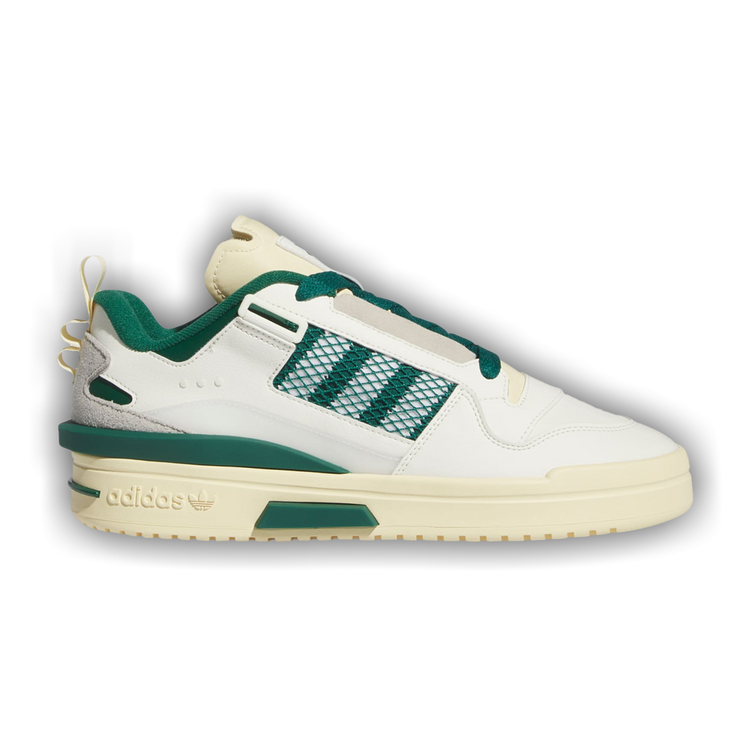 adidas gazelle silver green womens adidas Basketball Forum Low C Sneakers White / Green